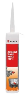 TĚSNĚNÍ MOTORŮ - SILIKON ČERVENÝ DO +300°C / SPECIÁL - WÜRTH / 0890321310