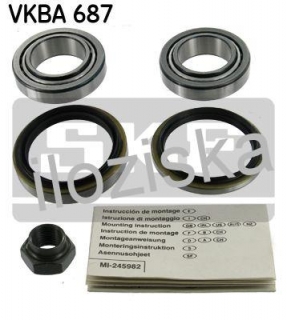 SADA LOŽISEK KOL - VKBA 687  SKF 